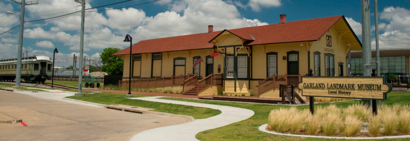 The Garland Landmark Museum in Garland, Texas 